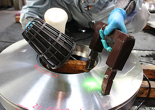 Magnetic particle test (MT)image
