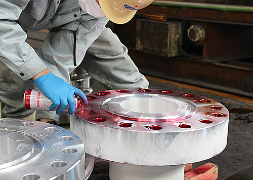 Liquid penetration test (PT)image